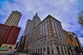 Mid continent tower and 320 south Boston art deco buildings in downtown tulsa