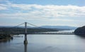 Mid-Hudson Bridge Over the Hudson Royalty Free Stock Photo