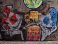 Thriving urban graffiti and street art scene in Lisbon, Portugal, 2014