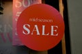 Mid season disocun t sale at female dress stoe Copenhagen