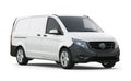 Mid-size commercial van Royalty Free Stock Photo