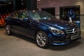 Mid-size luxury car Mercedes-Benz E250 CDI BlueEFFICIENCY. Royalty Free Stock Photo