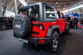 Mid-size SUV Jeep Wrangler Unlimited Rubicon, 2016. Royalty Free Stock Photo