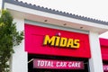 Midas Automotive Service facility Royalty Free Stock Photo