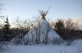 Midday in tundra