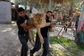 The zoo in Rafah gives visitors a chance to play with animals in the Gaza Strip