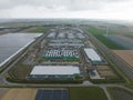 Middenmeer , 29th of August 2022, The Netherlands. Microsoft AMS06 datacenter computing center in Hollands Kroon. Data