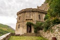Middle Age Castle entrance at Foix in France