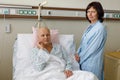 Middle age woman cancer patient