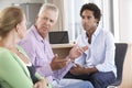 Middle Aged Couple Having Counselling Session Royalty Free Stock Photo