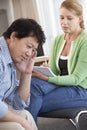 Middle Aged Man Having Counselling Session Royalty Free Stock Photo