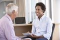 Middle Aged Man Having Counselling Session Royalty Free Stock Photo