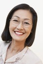 Middle Aged Woman Wearing Glasses Royalty Free Stock Photo