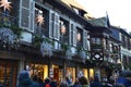 Middle Ages festival in medieval village Riquewihr Alsace France.