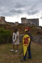 Medieval pageant in Falaise, Normandy