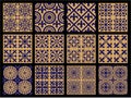 Middle Ages Seamless Patterns