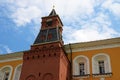 The Middle Arsenal Tower Srednaya Arsenalnaya in Moscow Kremlin , Russia Royalty Free Stock Photo