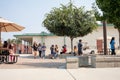 Back to school day - First day of middle school in California (Palo Alto)