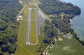 Middle Bass Island Airport, aerial