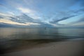 Middle Cape Sable beach in Everglades National Park, Florida at sunrise.