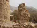 Old castle in the sultanate of oman