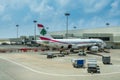 Middle East Airlines plane at the Beirut Rafic Hariri International Airport of Lebanon