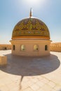 The dome of a mosque in the desert of Oman