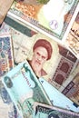 Middle East Banknotes Royalty Free Stock Photo