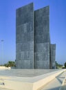 the war memorial - wahat al karama in anu dhabi united arab emirates