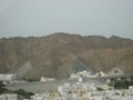 Middle East, Oman, picturesque view over Muscat Oman landscape photography. Royalty Free Stock Photo