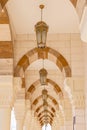 Archway at Fash Mosque below Mount Uhud Royalty Free Stock Photo