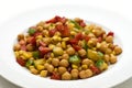 Middle eastern chickpea salad