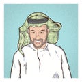Middle eastern man Royalty Free Stock Photo