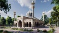 Middle Eastern Mosque An Iconic Place of Worship