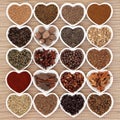 Middle Eastern Spice Sampler Royalty Free Stock Photo