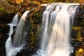 Middle fall at Delaware Water Gap Royalty Free Stock Photo