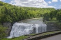 The Middle Falls At Letchworth State Park Royalty Free Stock Photo