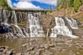 Middle gooseberry falls Royalty Free Stock Photo