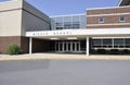 Middle school building Royalty Free Stock Photo