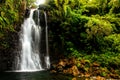 Middle Tavoro Waterfalls in Bouma National Heritage Park, Taveuni Island, Fiji