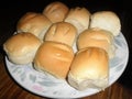 Set of sweet and sugary breads