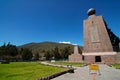 Middle of the world - Mitad del Mundo Royalty Free Stock Photo