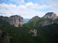 Middle Yandang Mountain Custer Landform