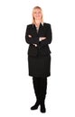 Middleaged business woman posing Royalty Free Stock Photo