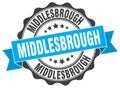 Middlesbrough round ribbon seal