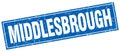 Middlesbrough stamp
