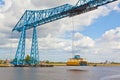 Middlesbrough transporter bridge Royalty Free Stock Photo