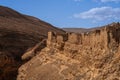 Mides-  mountain oasis and Canyon  - Tunisia Royalty Free Stock Photo