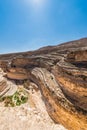 Mides Oasis in Tunisia Royalty Free Stock Photo