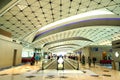 Midfield Concourse, Hong Kong International Airport Royalty Free Stock Photo